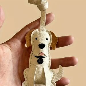 Labrador Vegan Leather Dog Bag Purse Backpack Charm